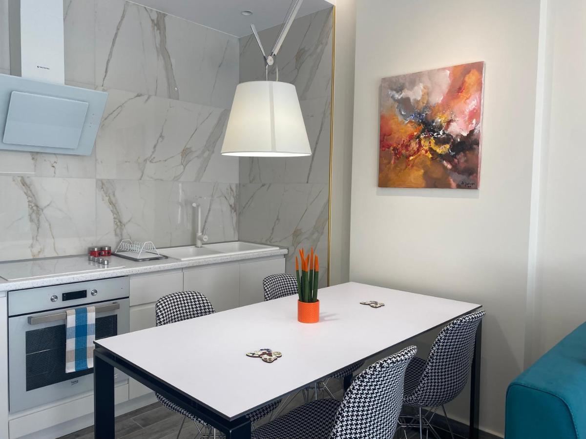 Luxury Seaview Vlora Flat Free Parking Leilighet Eksteriør bilde